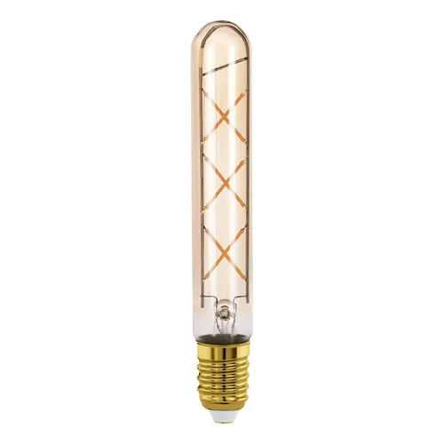 Eglo LED Filament Lampe Röhre T30 4W = 32W E27 Gold 350lm extra warmweiß 2200K