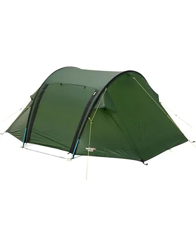 Pioneer Tunnelzelt für 2 Personen, 235x235cm, grün - Zelt für 2 Personen mit einfachem Aufbau, zwei seitlichen Eingängen und der Möglichkeit, die Türen zum Vordach aufzustellen – ideal für Campingabenteuer.