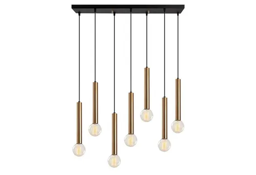 Kronleuchter METAL BODY – Eleganter Deckenleuchten für jedes Zuhause - Stilvoller Kronleuchter mit edlem Metallgehäuse, ideal für eine ansprechende Raumgestaltung. Maße: 75 x 24 cm.