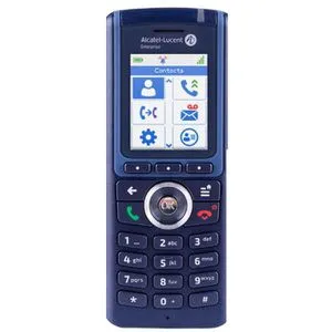 Alcatel-Lucent Enterprise DECT 8234 Mobilteil, schnurlos, blau - Schnurloses DECT-Mobilteil für Büros und Industrie mit 4,6 cm Farbdisplay und hervorragender Audioqualität selbst in lauten Umgebungen.