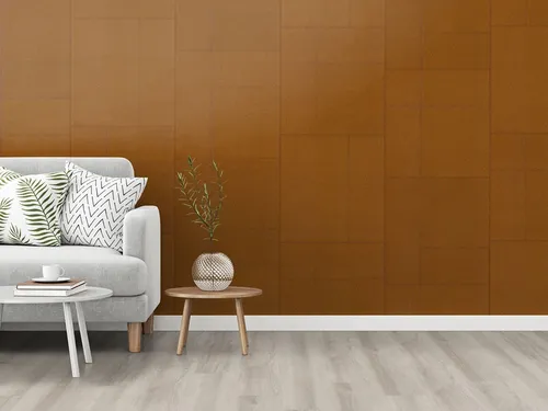 Kork Paneele MODULAR Terracotta - Wandkork für stilvolle Akzente - 9 Korkpaneele in Terracotta für Wand- und Deckenverkleidungen. Mit einer Stärke von 7 mm bieten sie eine ansprechende Optik und sind vielseitig einsetzbar.