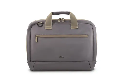 Hama Laptoptasche 13,3“ - 14,1“ - Ultraleichte Business Umhängetasche - Laptop-Schultertasche aus 100 % recyceltem Polyester, wasserabweisend und mit Organizer-Fächern für optimale Ordnung, ideal für den täglichen Arbeitsweg.