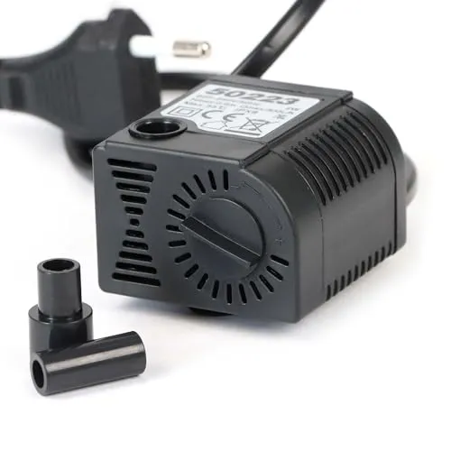 SunSun HJ-311 ECO Aquarium Pumpe 300 L/h 2 W kleine Aquariumpumpe 44×48×34 mm mit regulierbarem Durchfluss für Mini Aquarium