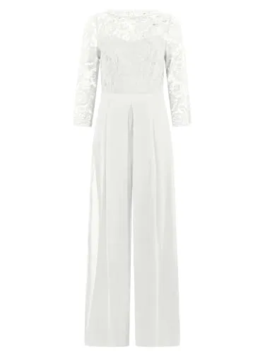 Apart Abendoverall Glamour in beige von APART Fashion