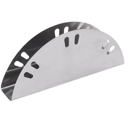 Serviettenhalter aus Edelstahl 15cm lang 6,5cm hoch für bis zu 20 Servietten
