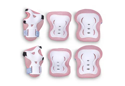 Apollo Protektoren-Set Schoner Set Kinder, Knie und Ellenbogenschützer Kinder, Protektoren (Ellenbogenschutz, Handgelenkschutz, Knieschutz), elastisch & verstellbar