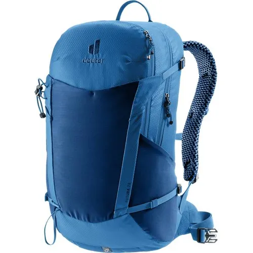 Deuter Futura 23 Wanderrucksack nightblue-baltic - Der Deuter Futura 23 ist der perfekte Wanderrucksack für Abenteuerlustige. Dank des Aircomfort-Rückensystems und ActiveFit-Schulterträgern genießen Sie höchsten Tragekomfort und optimale Belüftung.