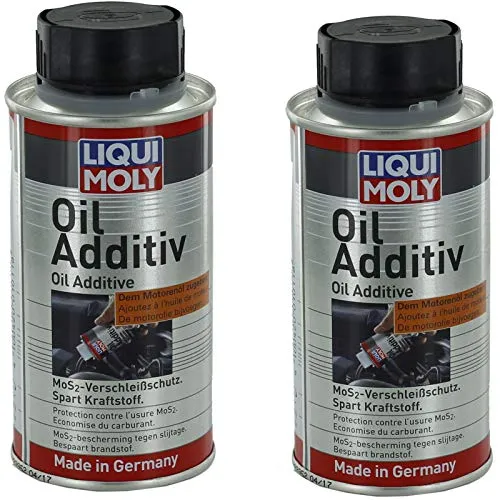 LIQUI MOLY 31015614 1011 Oil Additiv, 2 x 125ml