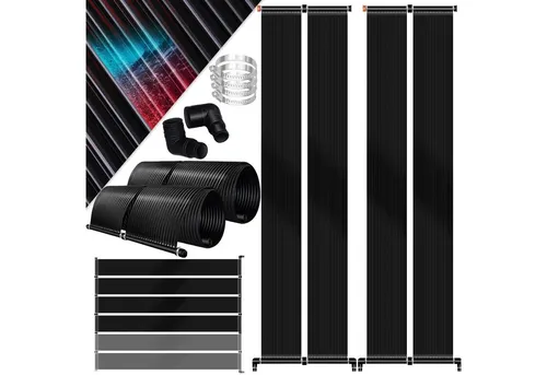 KESSER® Solarkollektor Poolheizung 600 x 140 cm - Effiziente Poolheizung für Schwimmbäder bis 48.000 l Wasserinhalt, umweltfreundlich und einfach zu installieren. Verlängern Sie Ihre Badesaison mit Solarenergie!
