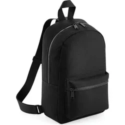 BagBase BG153 | Mini Essential Fashion Backpack / 23 x 35 x 12 cm - Farbe: Black - Größe: 23 x 35 x 12 cm - Schwarz