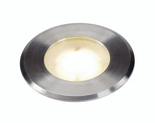 SLV Dasa Flat 228412 - Hochwertige LED Außeneinbauleuchte - Gartenbeleuchtung mit IP67 Schutz, ideal für den Außenbereich. Die leistungsstarke 4.3W PowerLED und die elegante Edelstahlblende sorgen für stilvolle Akzente.