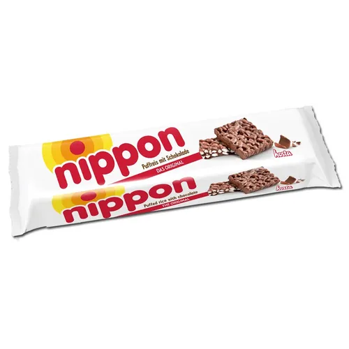 Nippon Choco Crunchies – Puffreis mit Milchschokolade 200g