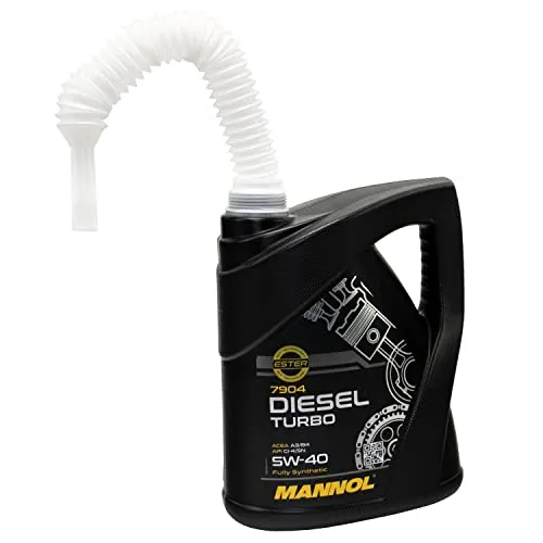 Motoröl MANNOL 5W40 Diesel Turbo API CI4/ SN 5 Liter mit Ausgießer