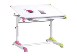 Inter-Link Kinderschreibtisch 2Colorido, höhenverstellbar in grün von Interlink