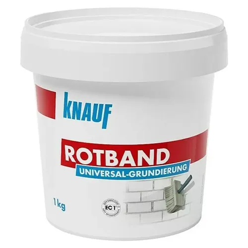 Grundierung Knauf Rotband Universalgrundierung 1 kg für Einsatz Innen Wand Decke
