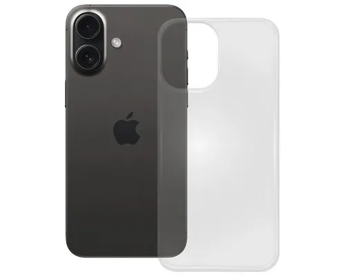 PEDEA Smartphone-Hülle Soft TPU Case für Apple iPhone 16 Plus clear