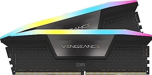 Corsair VENGEANCE RGB DDR5 RAM 32GB (2x16GB) 6400MHz CL32