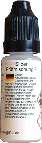 GOLDANALYTIX Silber-Prüfmischung 2 – Silber testen leicht gemacht
