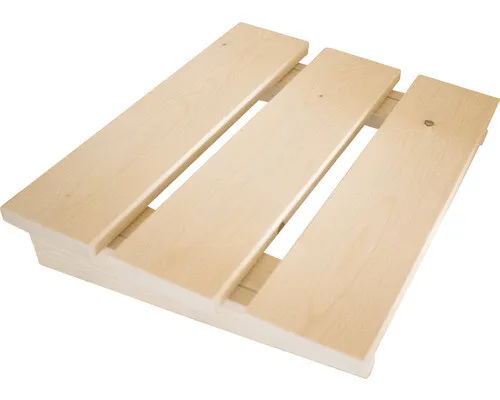 Karibu Sauna Kopfstütze ECO aus Fichtenholz - Sauna-Zubehör mit ergonomischer Kopfunterlage für optimalen Komfort und Entspannung während des Saunierens.