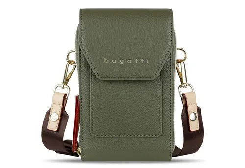 bugatti Ella Crossover Geldbörse mit Schulterriemen - Umhängetasche mit Smartphone-Fach, schlankes Design und viel Platz für Karten und Alltagsgegenstände. Verstellbarer Schulterriemen für optimalen Tragekomfort.