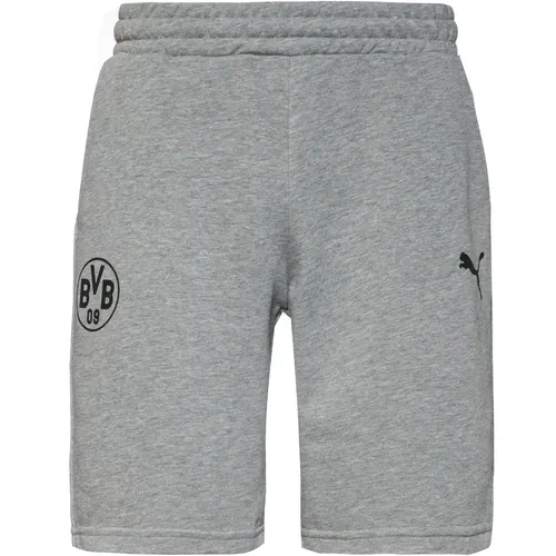 PUMA Borussia Dortmund Sweatshorts Herren in medium gray heather, Größe XL FS 2025