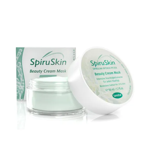 SPIRUSKIN Beauty Cream Mask 50 ml - Hochwertige Körperpflege mit 50 ml, spendet intensive Feuchtigkeit und fördert ein strahlendes Hautbild. Ideal für die tägliche Anwendung.