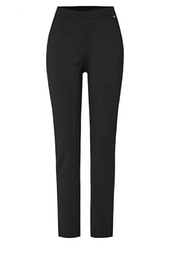 TONI Schlupfhose schwarz 50K - Stoffhose in Schwarz, perfekt für Komfort und Stil im Alltag. Hergestellt aus 68% Viskose für ein angenehmes Tragegefühl und pflegeleicht bei 30°C.