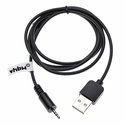 vhbw USB-Ladekabel kompatibel mit Harman Kardon Premium BT Kopfhörer