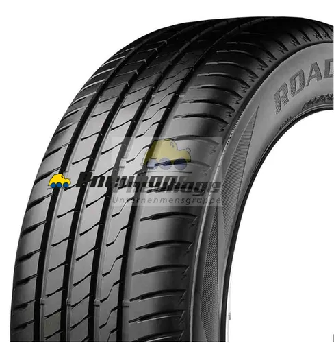Firestone ROADHAWK 235/55 R18 100V Sommerreifen - Autoreifen mit hervorragender Nasshaftungsklasse A und kraftstoffeffizienter Klasse C, ideal für sicheres Fahren bei jedem Wetter. Neureifen in verschiedenen Ausführungen erhältlich.