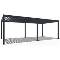 Produktbild Weide E-Deluxe | Elektrische Aluminium-Pergola mit LED | 3,6 x 7,2 M