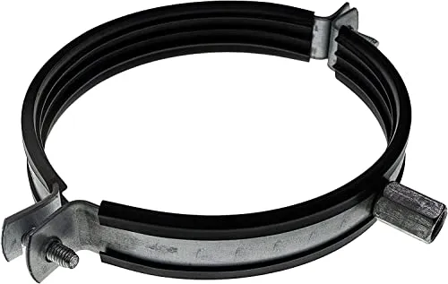 Rohrschellen Schwarz von Vent Systems