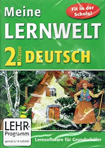 Paletti, Meine Lernwelt Deutsch 2. Klasse, Lernsoftware für die Grundschule, CD