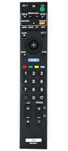 Ersatz Fernbedienung passend für Sony RM-ED011 RM-ED011W Fernseher TV/Schwarz