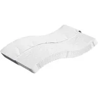 vidaXL Taschenfederkernmatratze 100x220 cm - Weiß - Hochwertige Taschenfederkernmatratze für optimalen Schlafkomfort. Atmungsaktiv, langlebig und pflegeleicht mit abnehmbarem Bezug, ideal für alle Schlafpositionen.