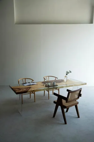Luxus Design Tisch aus Epoxidharz – Moderner Esstisch 200x80 - Eleganter Esstisch aus massivem Holz, ideal für bis zu 6 Personen. Mit einzigartigem Epoxidharz-Design und modernem Stil. Perfekt für Ihr Esszimmer!