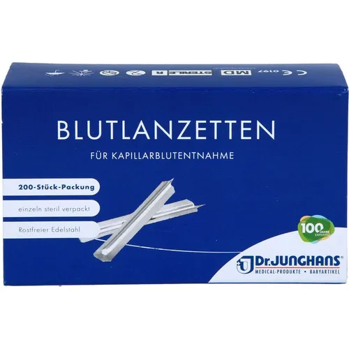 Produktbild Dr. Junghans Medical BLUTLANZETTEN 200 St
