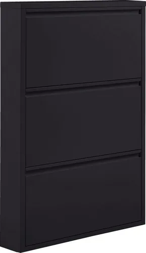 Produktbild Schuhschrank Sabine aus Metall, Schwarz