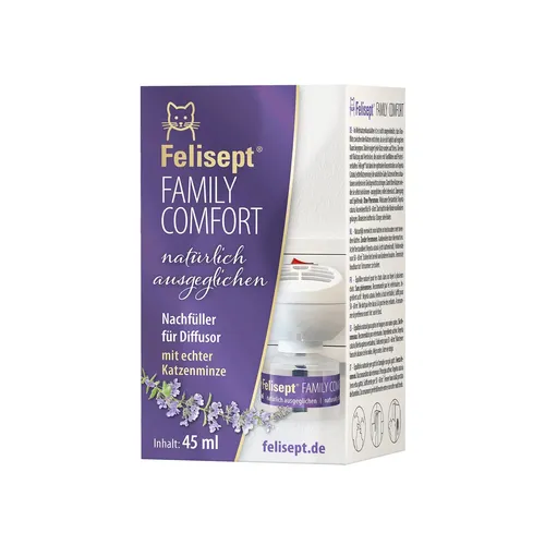 Felisept Family Comfort Nachfüllflakon 45 ml für Verdampfer Beruhigung Katze