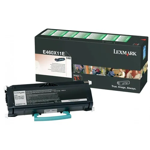 Lexmark E460X11E E460 Tonerkartusche - 15.000 Seiten Rückgabe, hohe Druckqualität in Schwarz und ideal für Büros
