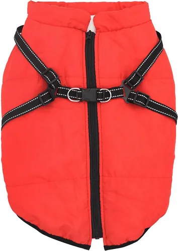 Hundemantel mit Geschirr 4XL