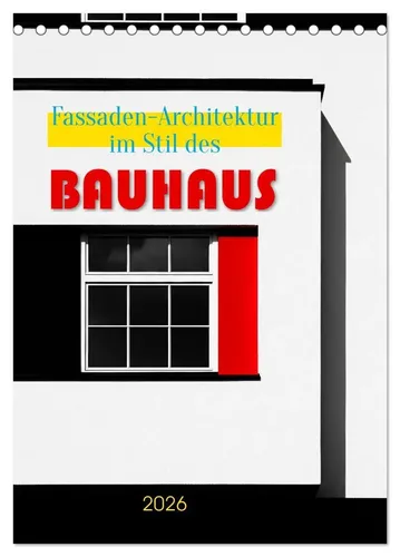 CreativeArt Md | Fassaden-Architektur im Stil des BAUHAUS (Tischkalender 2026...