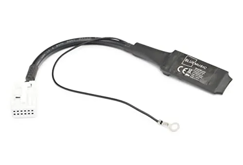BlueMusic Bluetooth Audio Interface für VW, Audi, Skoda und SEAT - Motorrad-Headsets für kabellose Musikwiedergabe und Naviansagen, einfach zu installieren und automatisch als CD-Wechsler erkannt.