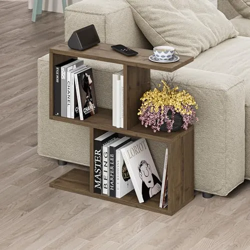 Hocuspicus Moderner Holz Beistelltisch in beige von Hocuspicus