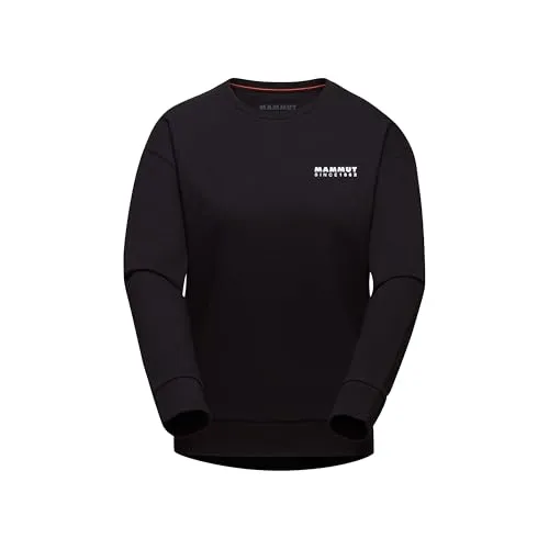 Mammut Core ML Crew Neck Women 1862 black XL - Outdoor Hoodie für Damen, ideal für Wandern und Klettern, aus weichem, recyceltem Material für hohen Tragekomfort und effizienten Feuchtigkeitstransport.