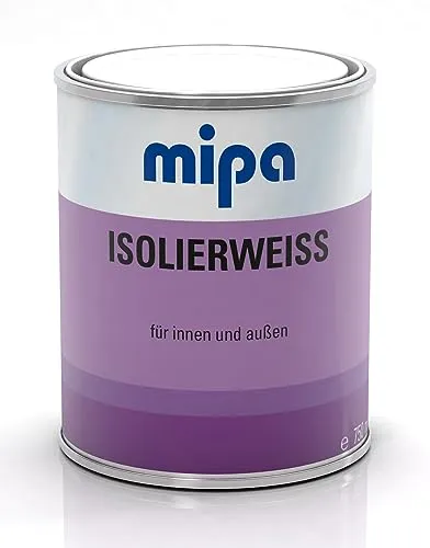 MIPA Isoliergrund Sperrgrund Absperrgrund Weiß 750 ml Isolierweiss für Innen und Außen