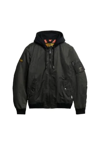 Superdry Herren MA1 Bomberjacke im Militär-Stil von Superdry