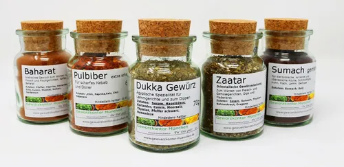 Afrika Gewürze Geschenkset No.2 im Glas Gewürzkontor München