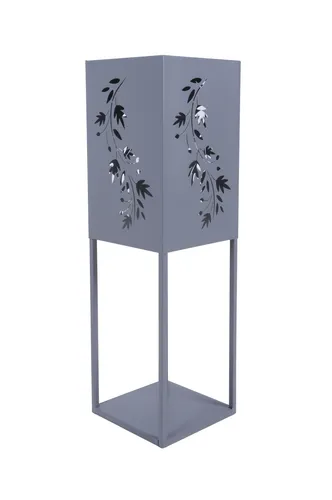 LED Solarleuchte Dekosäule - Stilvolle Gartendeko mit warmweißem Licht - Lampen - Elegante Edelstahl-Säule mit integrierter LED-Beleuchtung für stimmungsvolle Akzente im Garten. IP44 spritzwassergeschützt, ideal für Terrasse oder Balkon.