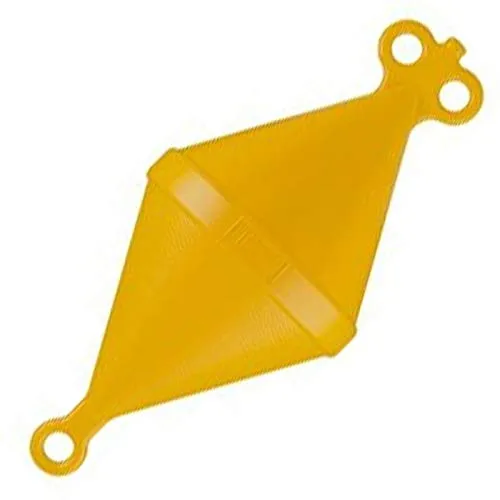 Unbekannt Boje Doppelkonus orange 22 x 49 cm