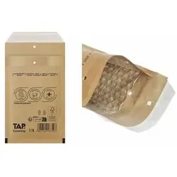 TAP Luftpolster-Versandtaschen COMEBAG, Typ D, braun, 15 g von aroFOL